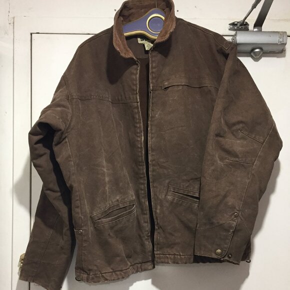 VINTAGE SAFTBAK WORKWEAR JACKETS SIZE L - Picture 4 of 7